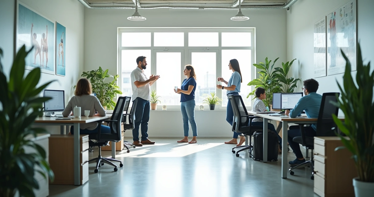 ambiente-trabalho-saudavel-615 NR-1 e saúde mental: como prevenir riscos psicossociais no trabalho