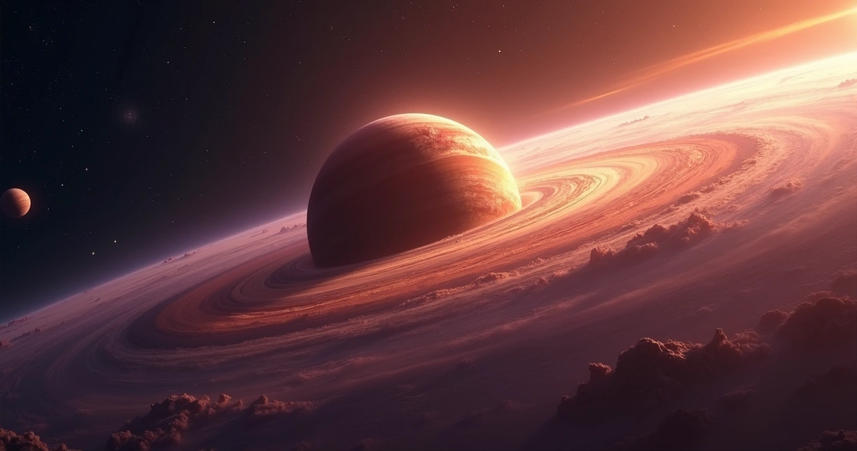 Atmosfera gasosa de uma anã marrom com luz infravermelha visível 