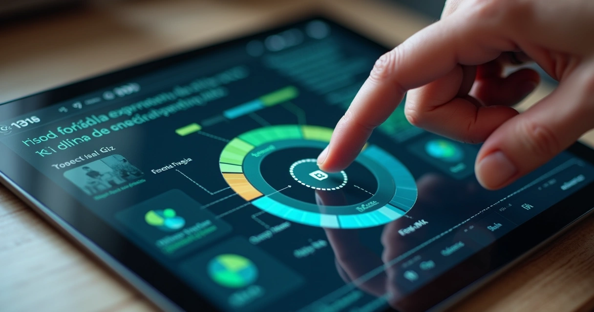 Representação gráfica de análise de backlinks em tela 