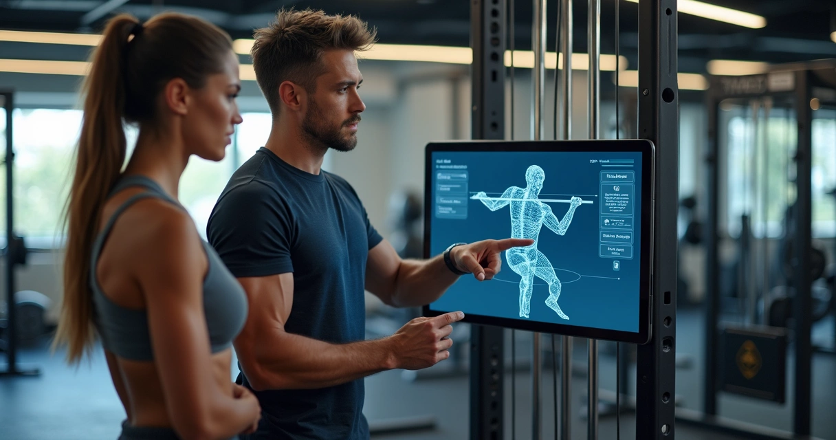 Análise biomecânica de movimento na musculação 