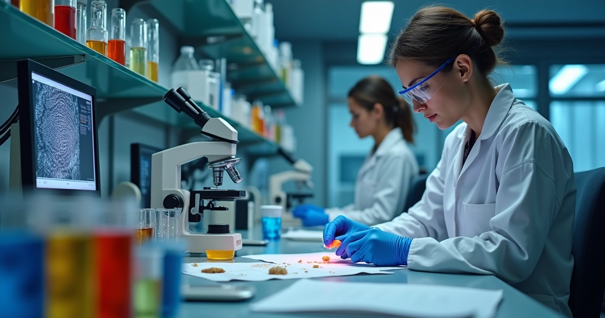 Equipamentos científicos usados em perícia forense 