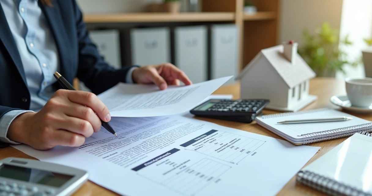 Pessoa comparando consórcio e financiamento para imóvel 