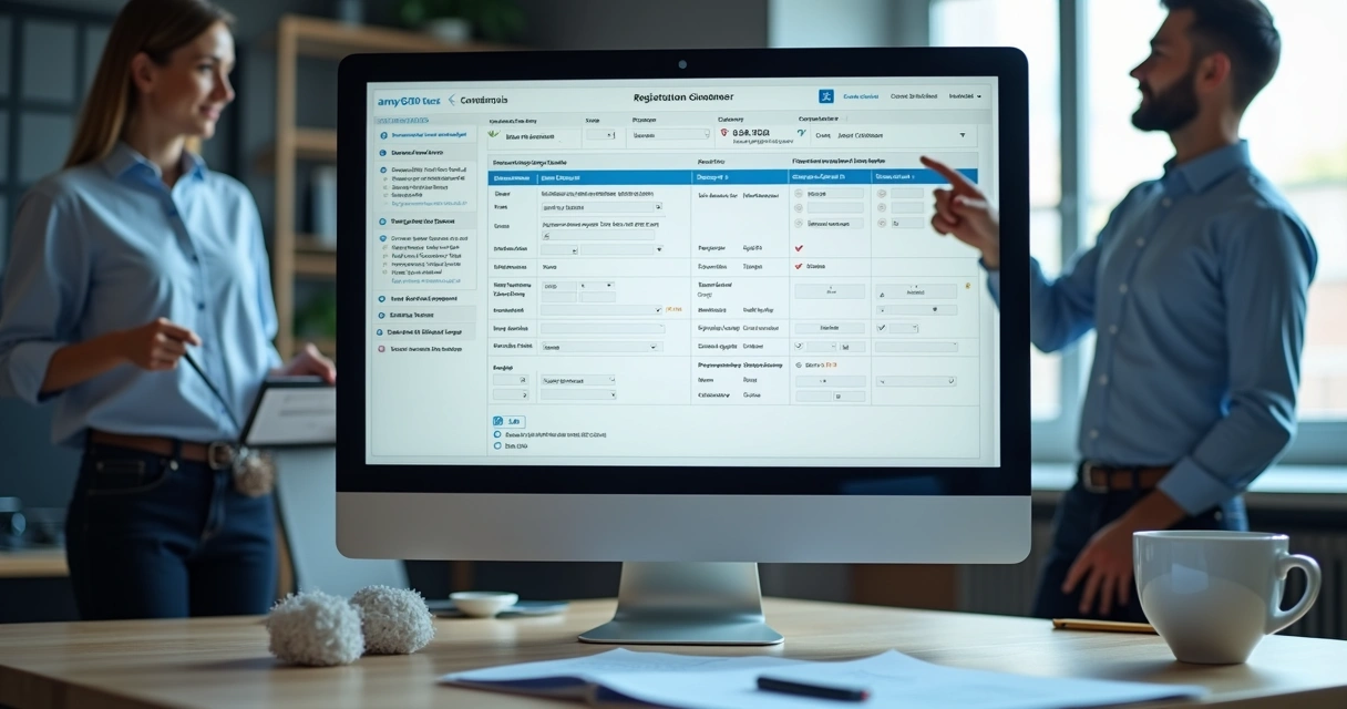 Screen de auditoria em cadastro de produto na plataforma