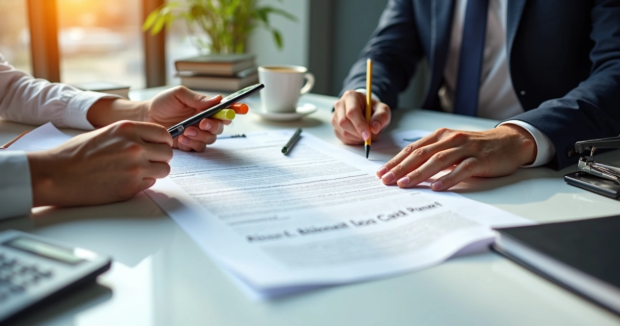 Análise de contrato de imóvel por profissionais