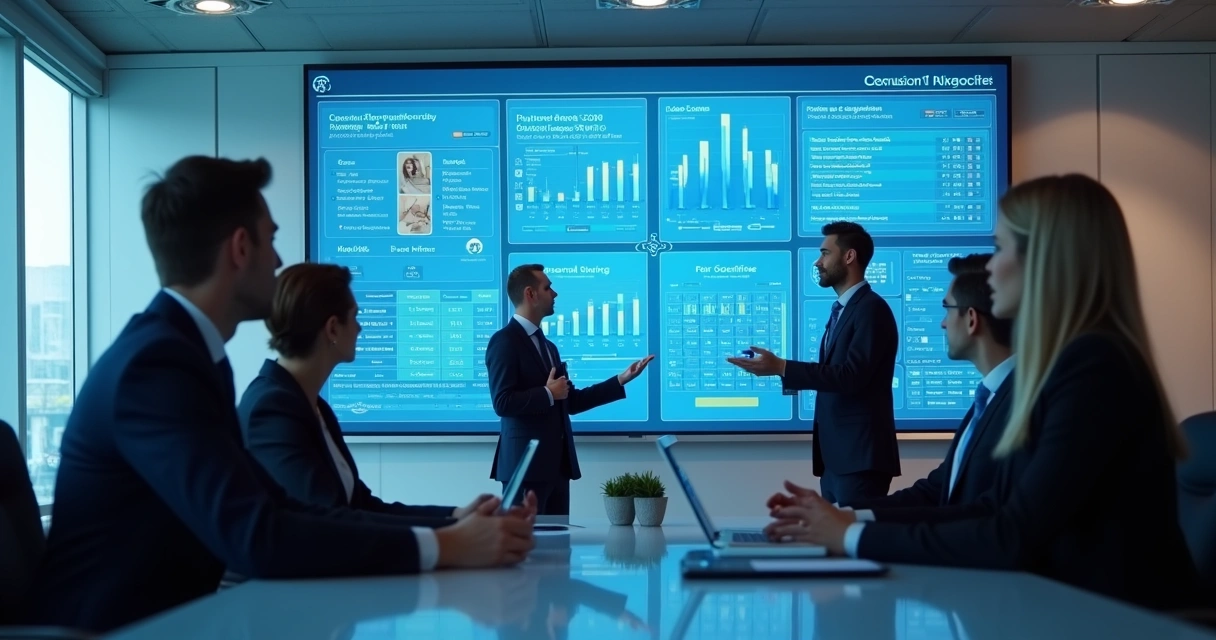 Análise visual de conversas imobiliárias com gráficos e insights digitais 