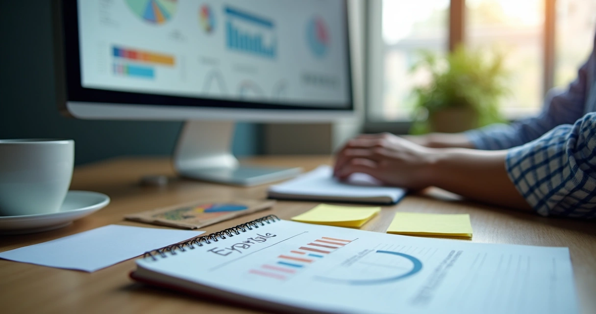 Profissional analisando dados de vendas em CRM 