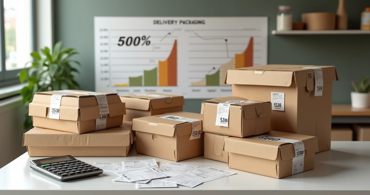 Análise de custo-benefício de embalagens para delivery em restaurante 