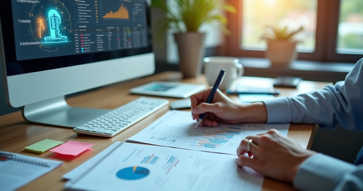 Planilha de custos de IA de vendas e gráficos de análise 