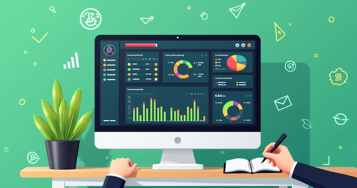 Painel de estatísticas facilitando análise de apostas esportivas 