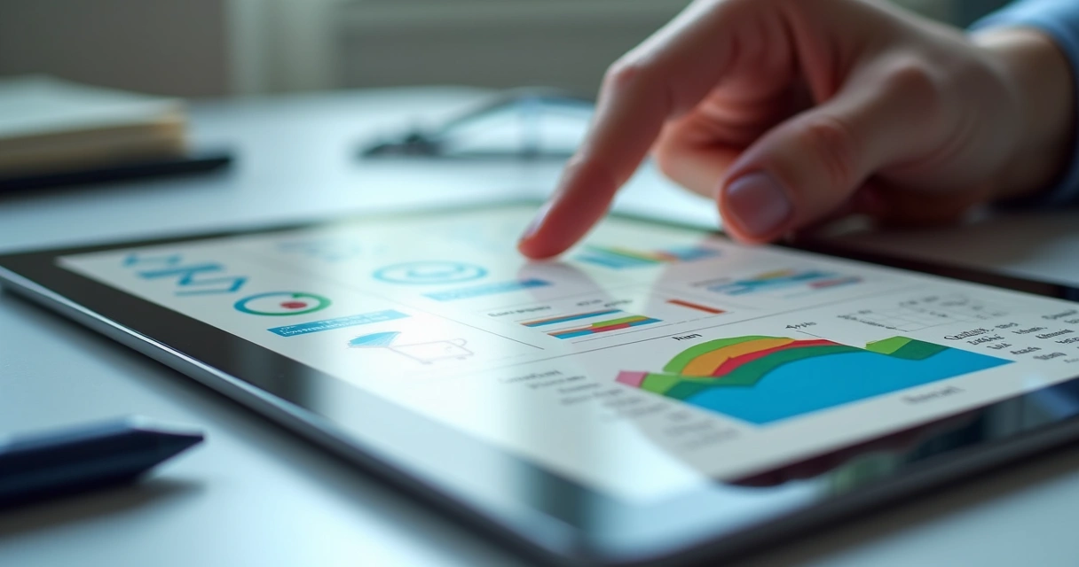 Automação de Marketing: 7 Passos Para Escalar seu E-commerce 3 Profissional avalia gráficos de resultados de automação de marketing