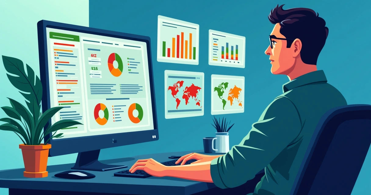 Gráfico de estatísticas de futebol em tela digital 