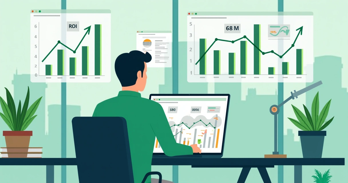 Análise de dados digitais em Curitiba, gráficos e relatórios em destaque 