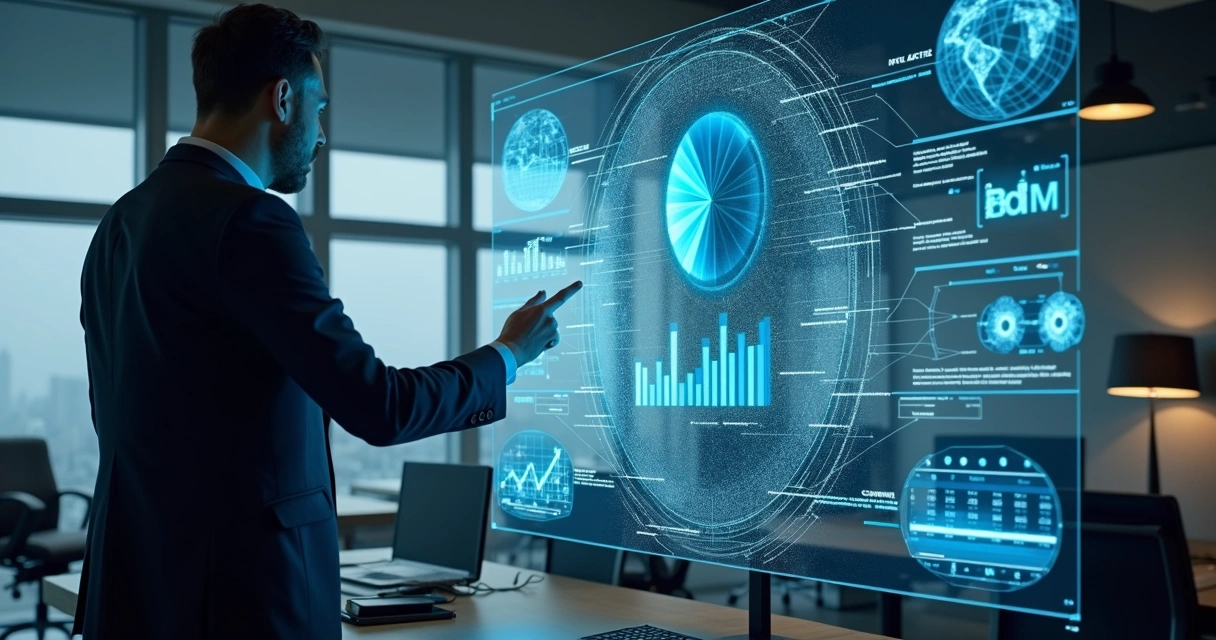 Análise de dados de vendas com gráficos digitais 