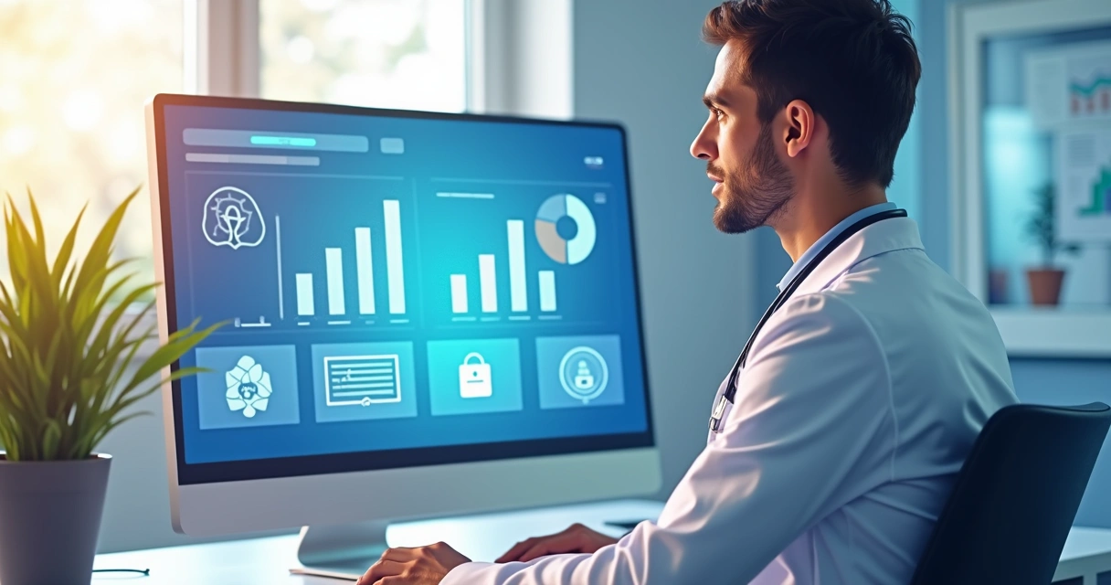 Análise ilustrativa de gráficos e informações de dados do YouTube em tela de computador