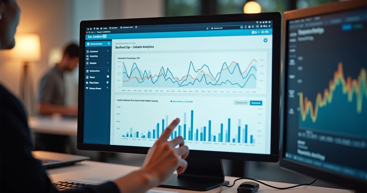 Dashboard mostrando métrica de engajamento de posts no LinkedIn 
