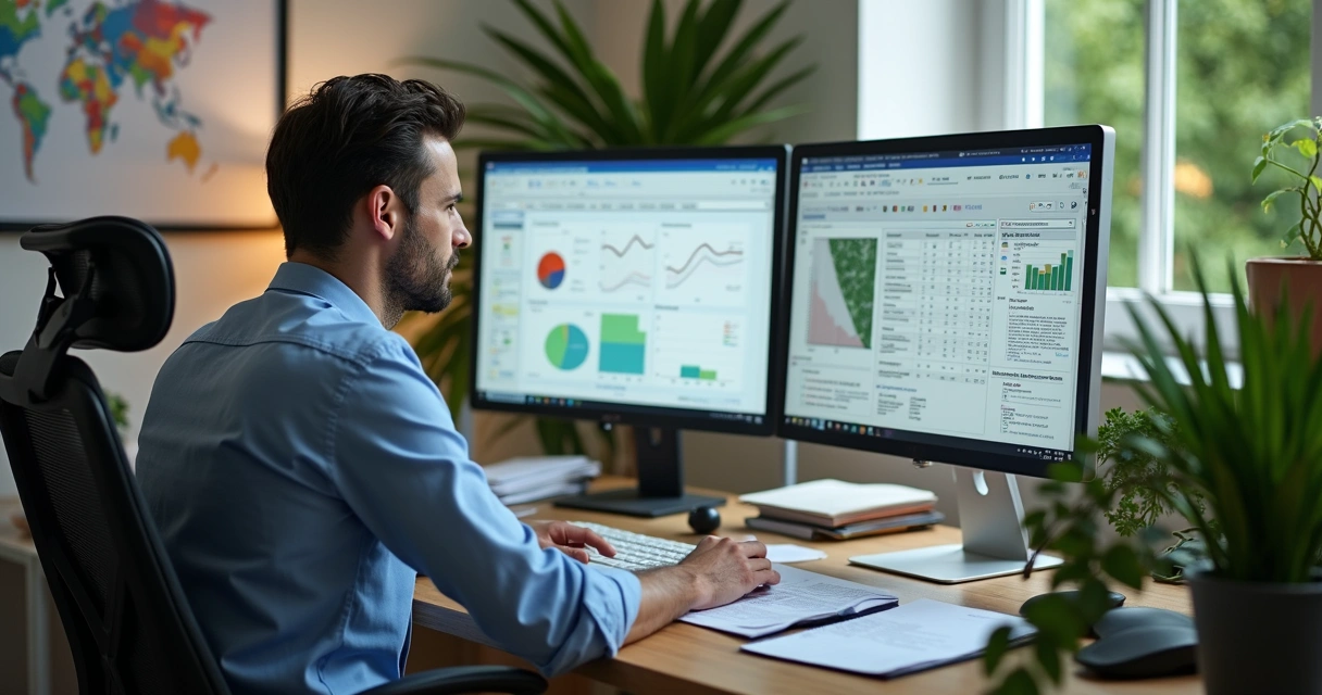 Tela com análise automática de documentos ambientais 