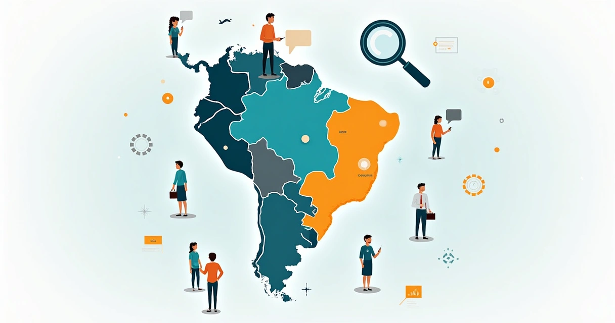 Análise geográfica do eleitorado brasileiro com diferentes regiões e mapas de calor 