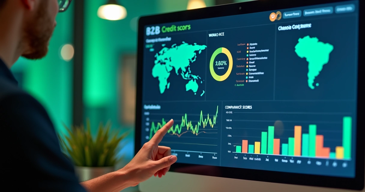 Análise de empresas B2B em plataforma digital 