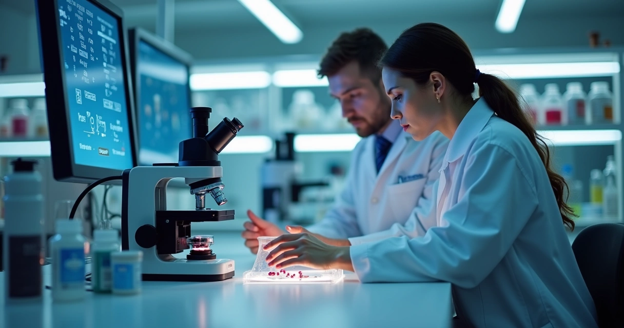 Análise de evidência forense em laboratório 