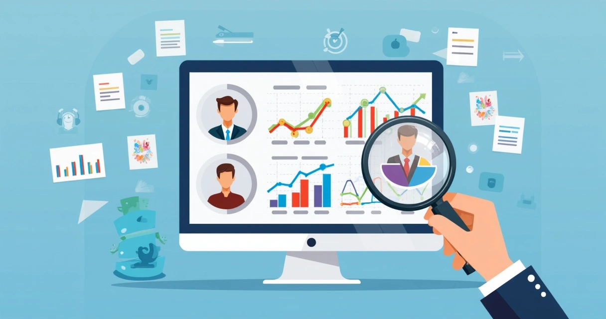 Análise gráfica de intenção de voto entre candidatos 