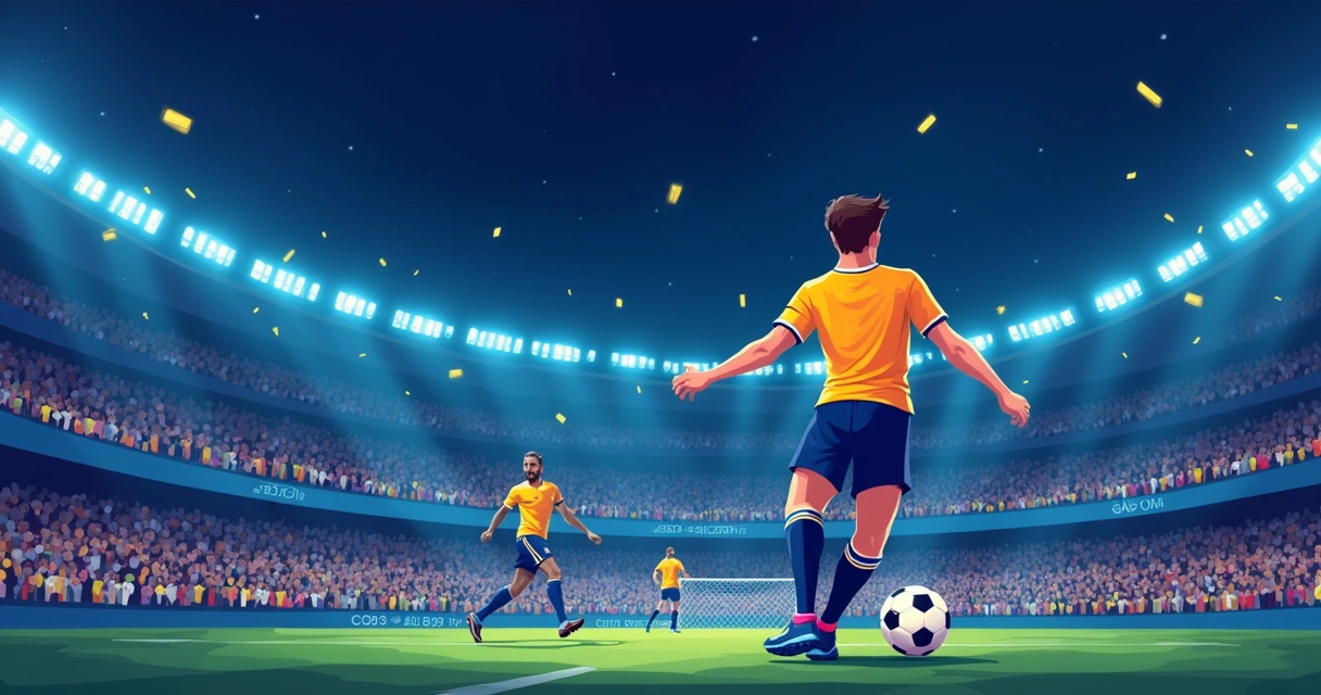 Painel de análise com estatísticas de futebol e gráficos 