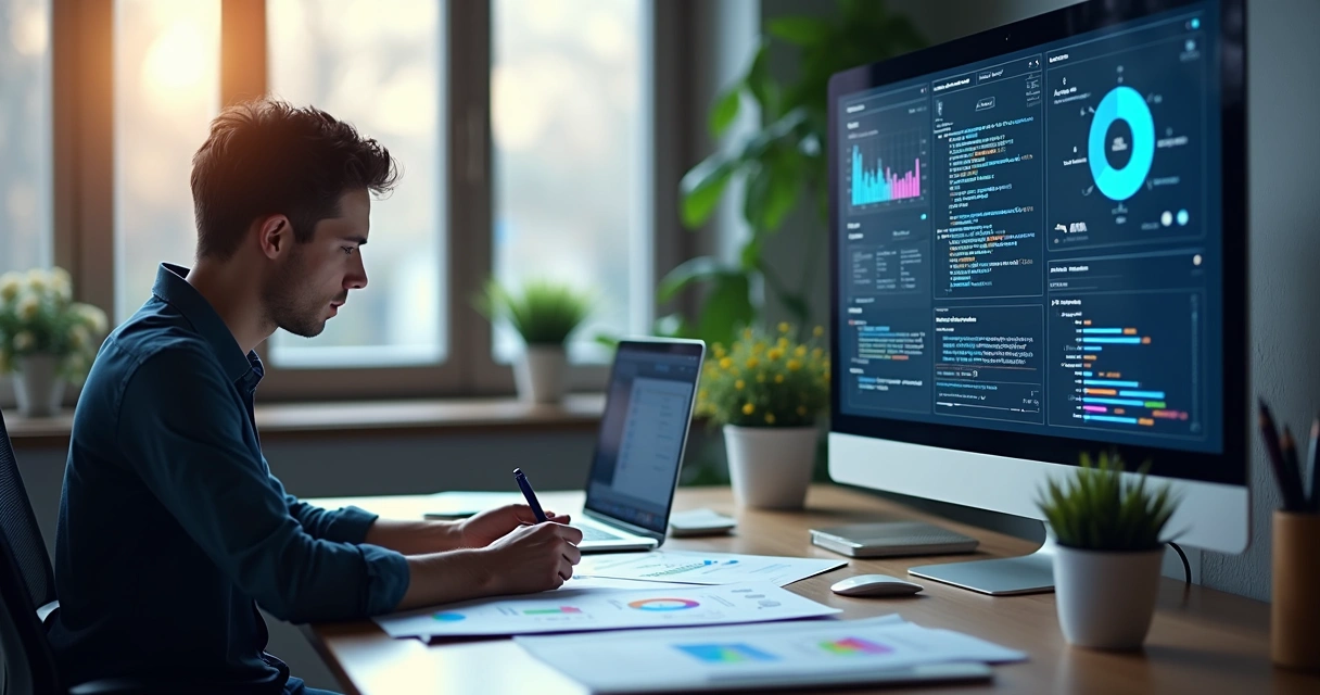 Comparativo entre análise de IA e análise manual lado a lado 