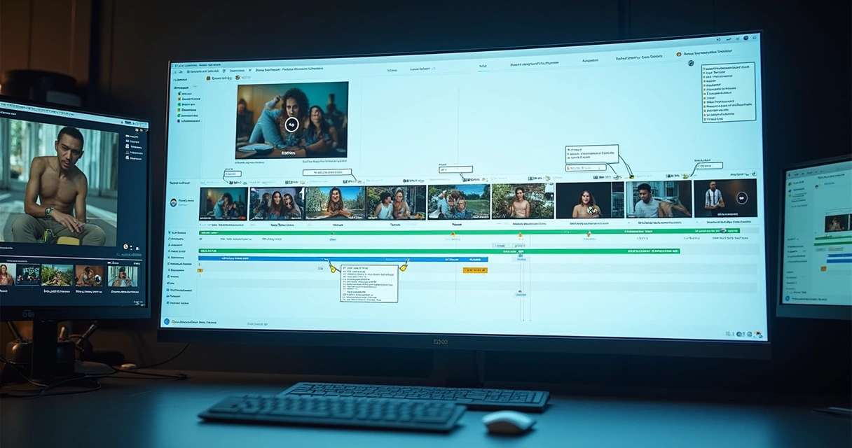 Processamento automático de vídeos longos por IA em plataforma brasileira 