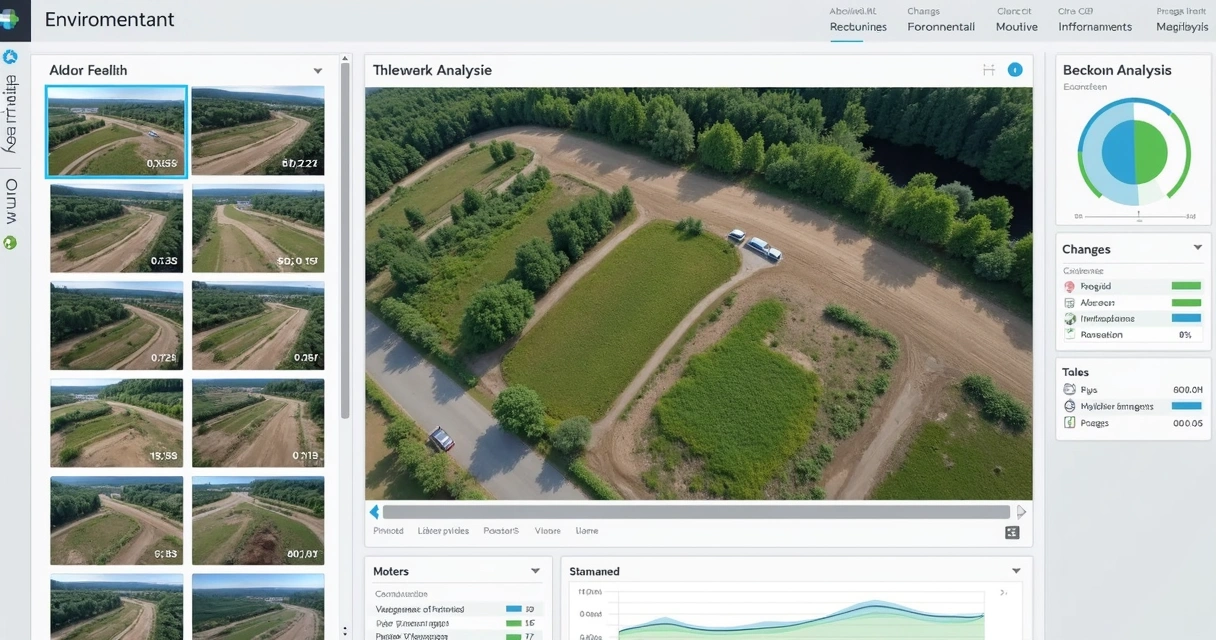 Dashboard digital com análise de imagens por IA 