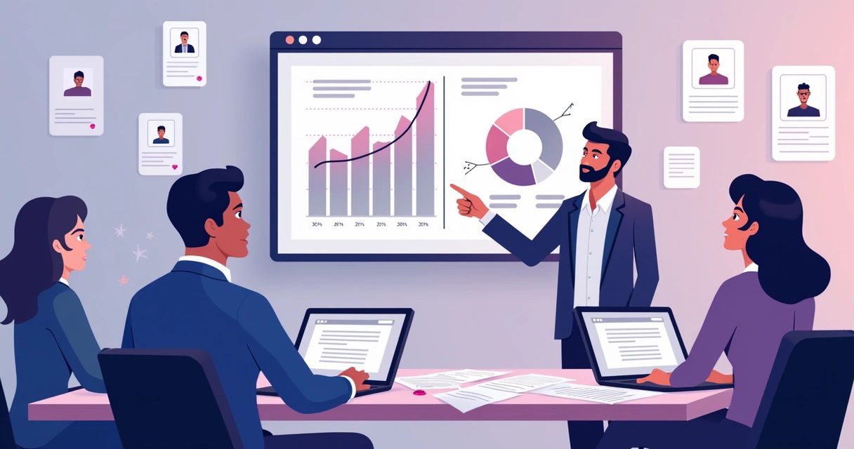 Equipe discutindo análise de influenciadores e impacto de crise no Instagram 