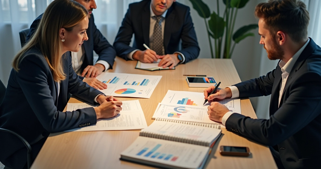 Análise gráfica de investimentos em CRI no escritório 