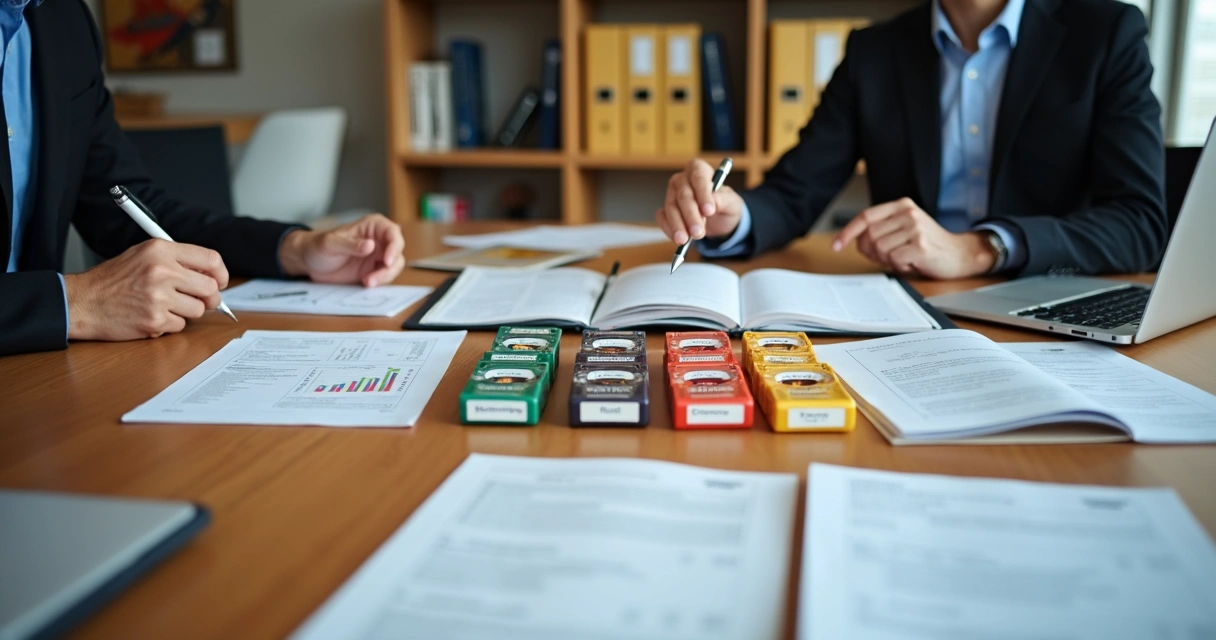 Contador analisando legislação diferente para produtos diversos 