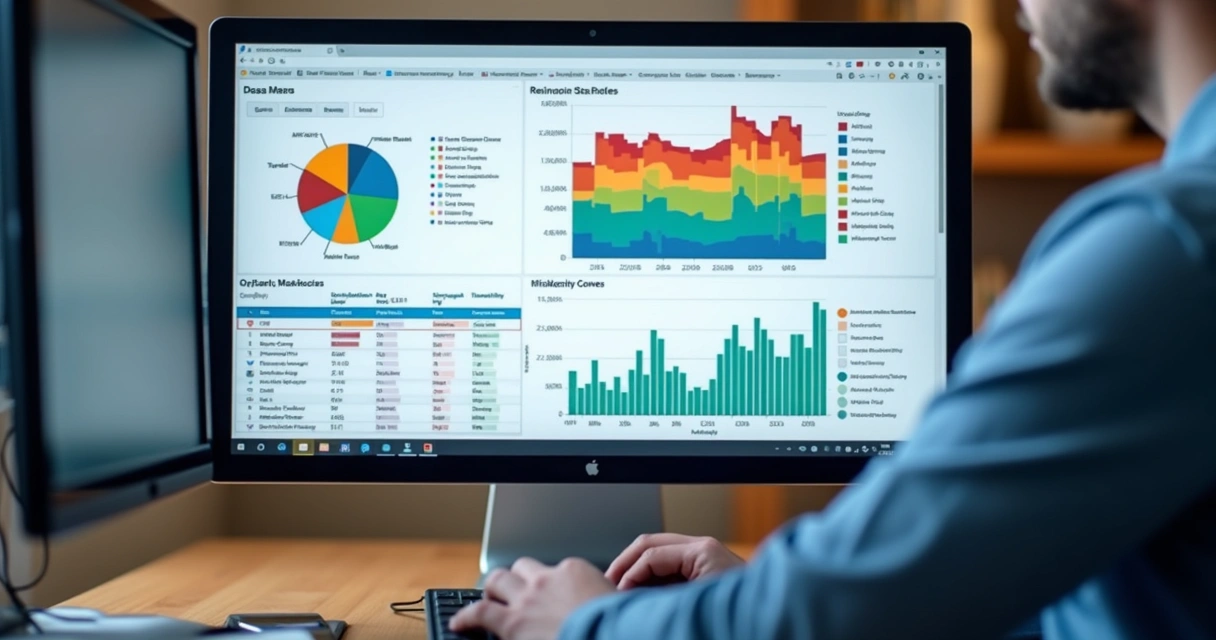 Tela mostrando análise TAM SAM SOM de mercado B2B 