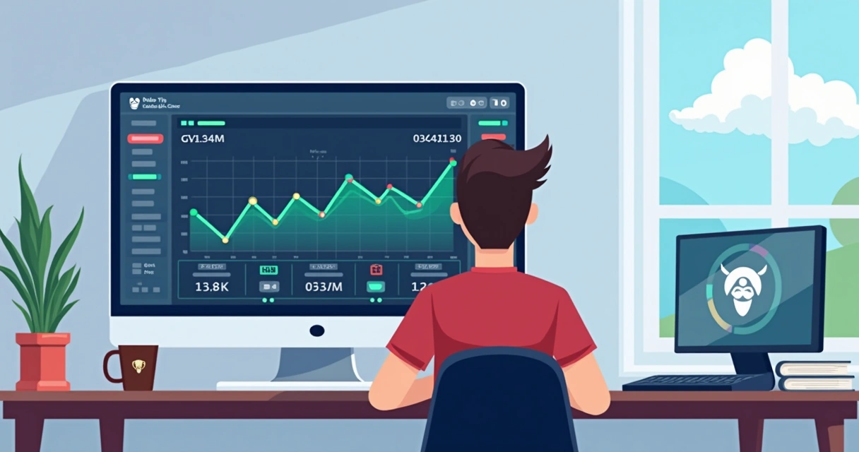 Pessoa analisando odds ao vivo em tela com gráficos durante uma partida 