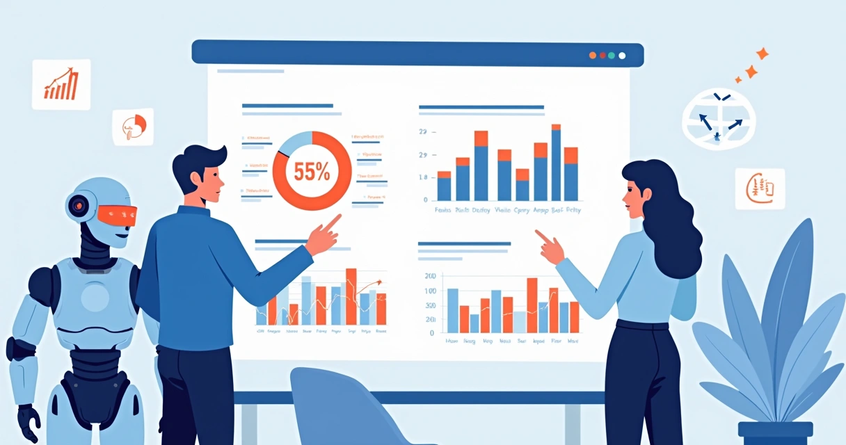 Dashboard financeiro com gráficos de previsão, IA e alertas de risco 