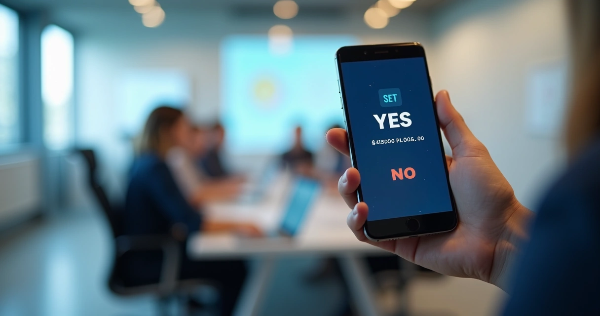 Celular na mão exibindo gráfico de apostas