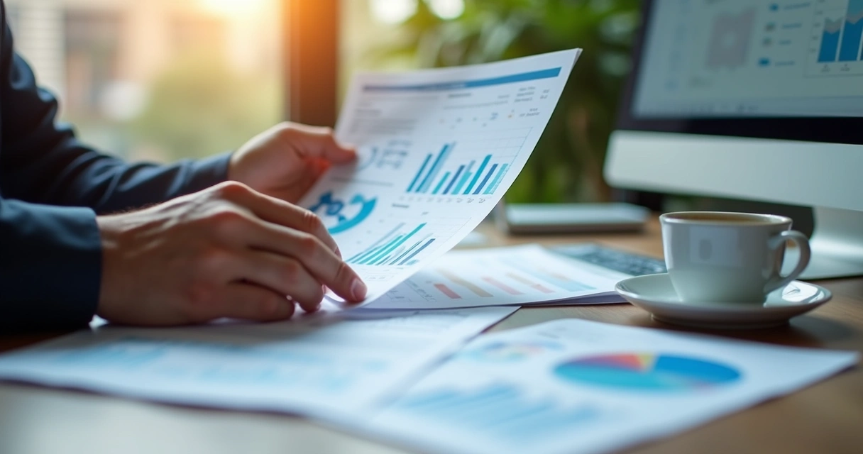 Análise de relatório de performance de marketing digital em empresa de Bauru 