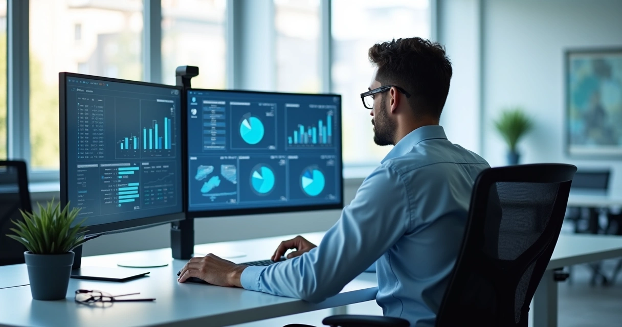 Profissional de compliance analisando dados reputacionais em relatórios digitais 