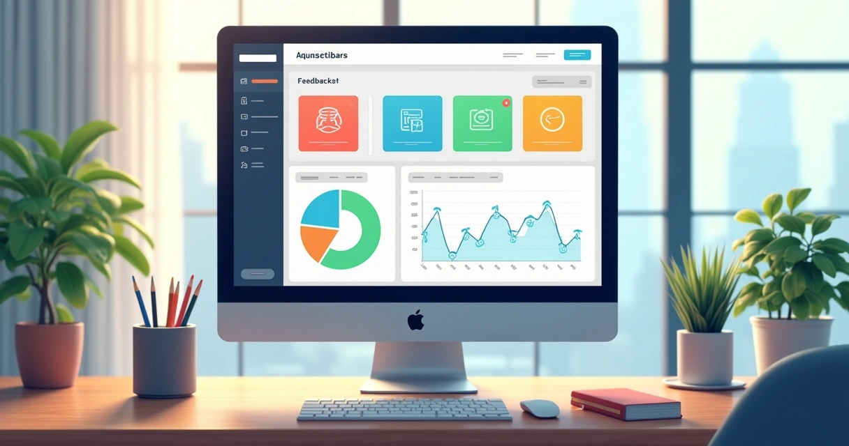 Dashboard com gráficos de respostas personalizadas 