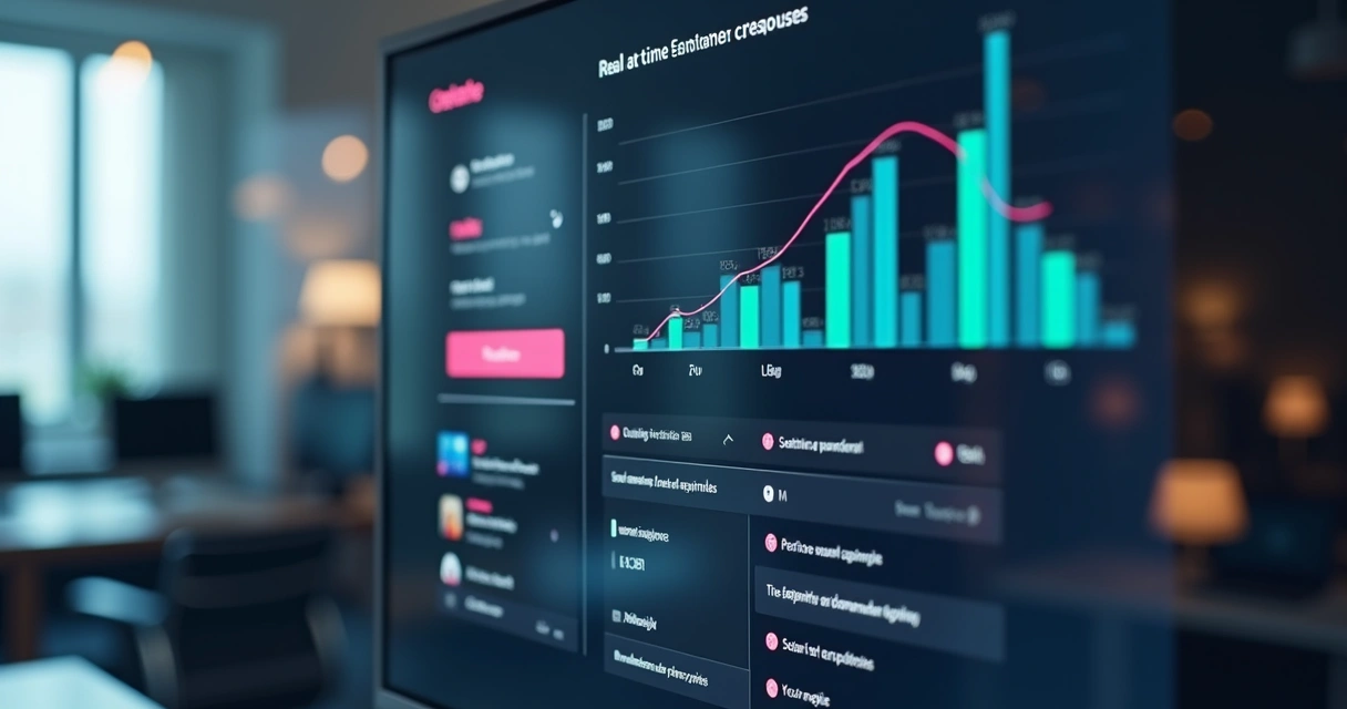 Painel de análise de sentimento de chatbot mostrando respostas positivas e negativas 
