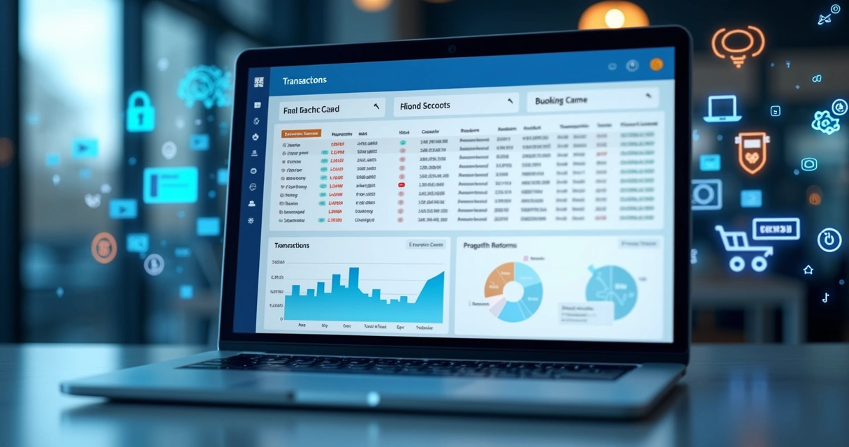 Análise de transações em painel de loja virtual Shopify 