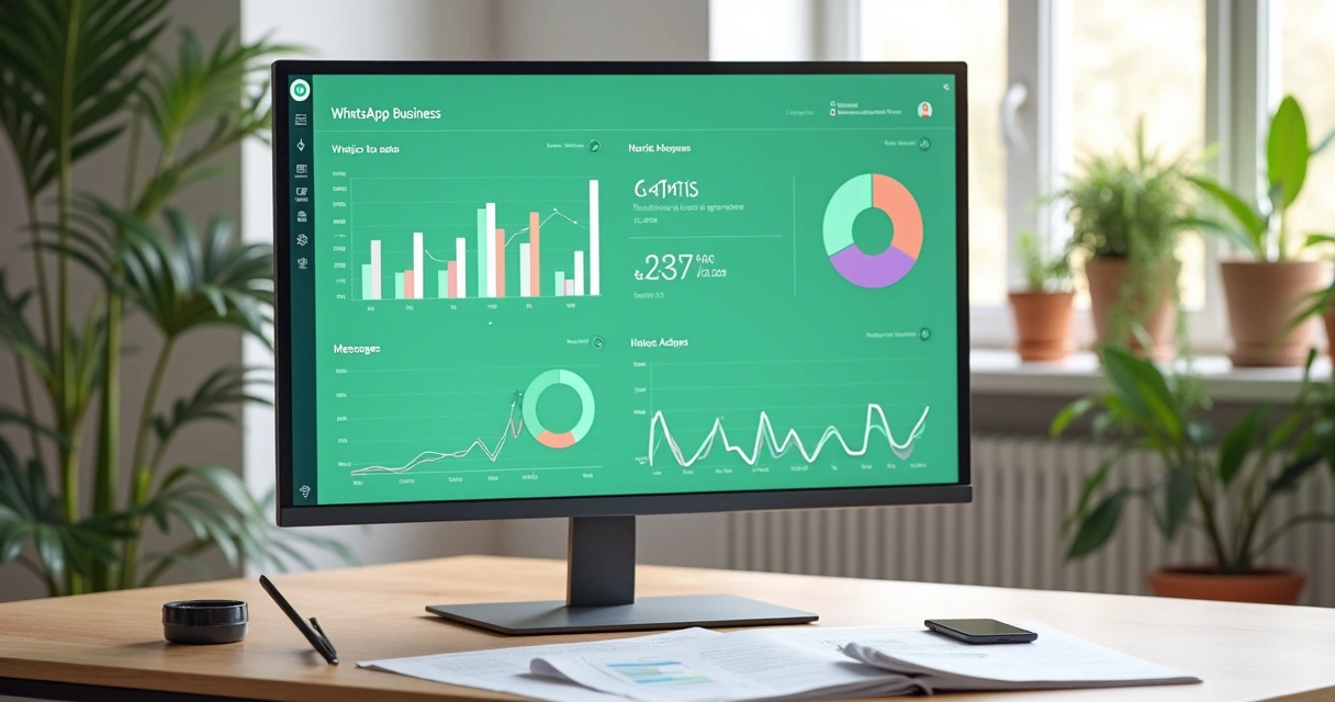 Análise de vendas no WhatsApp Business 