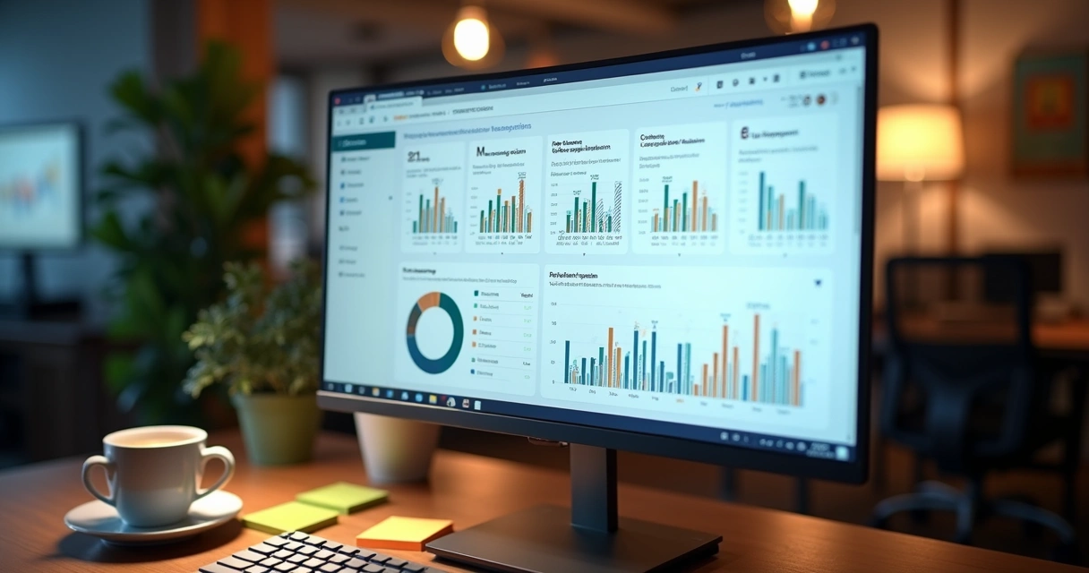 Painel de análise de atendimento automático 