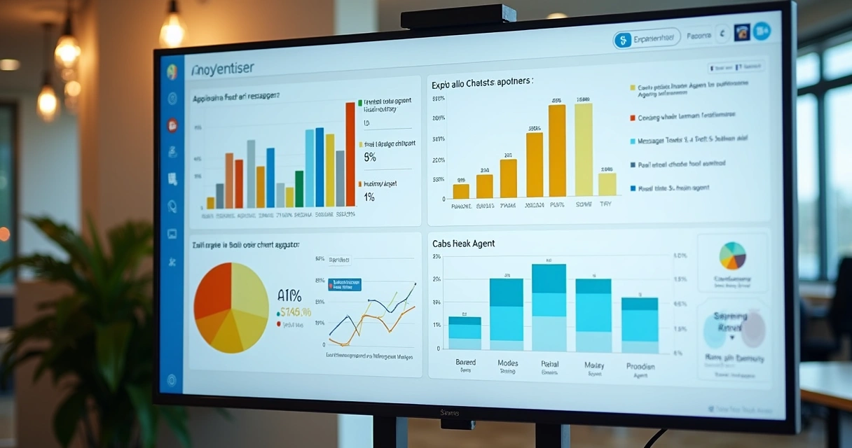 Dashboard de analytics detalhado sobre atendimento em hotel 