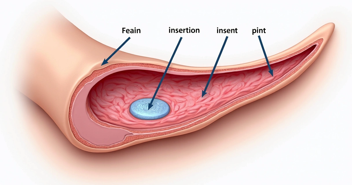 Camadas anatômicas do pênis ilustradas em corte transversal 