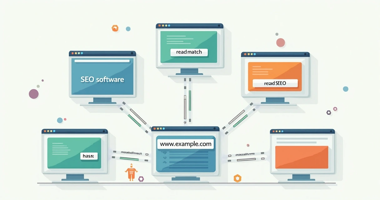 Variety of anchor text examples in different link styles 