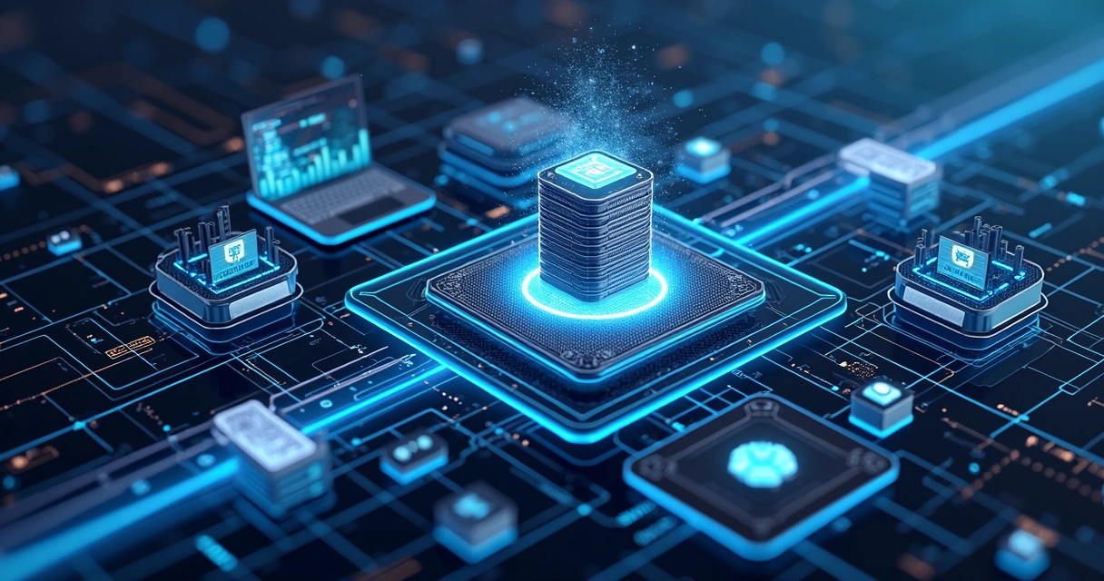 Diagrama simplificado da arquitetura do Andromeda da Meta 