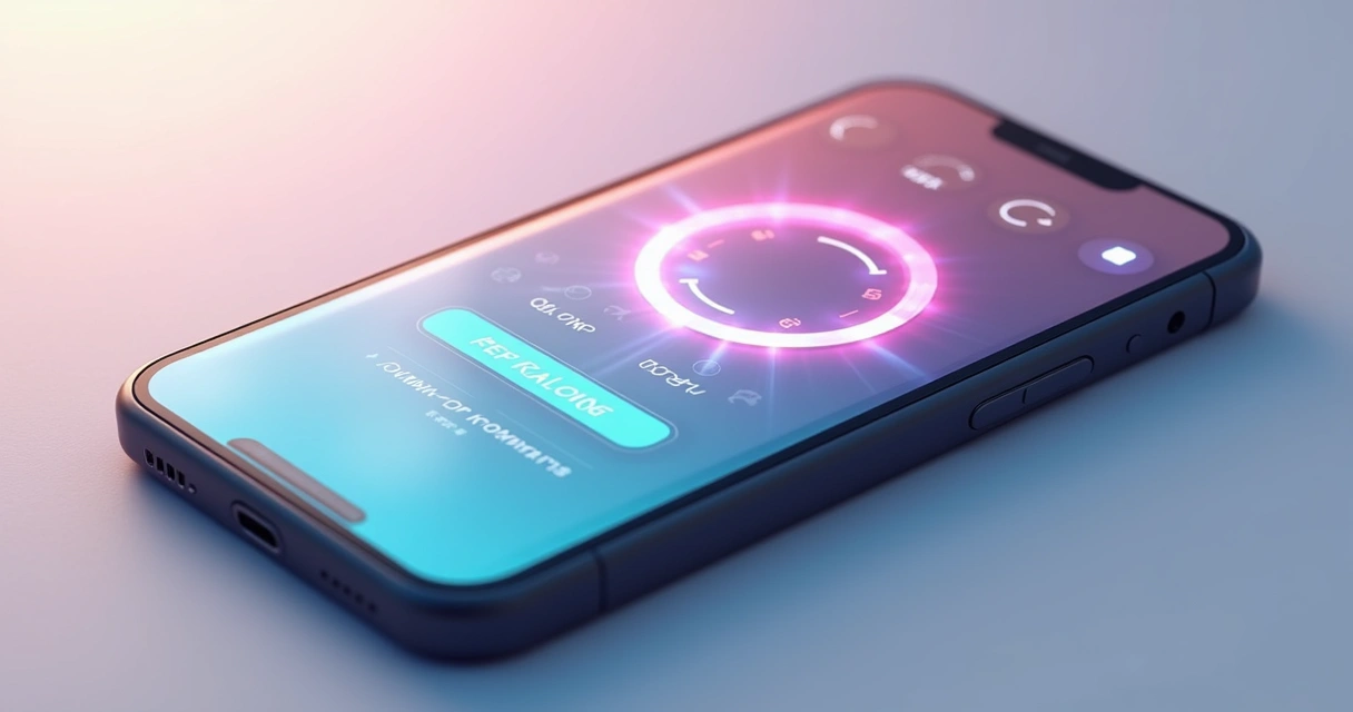 App com animações e microinterações no celular