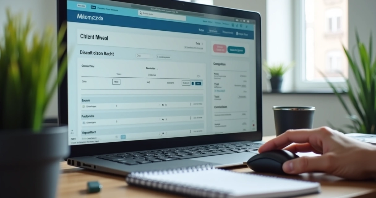 Anotações comerciais curtas e claras em tela de CRM 