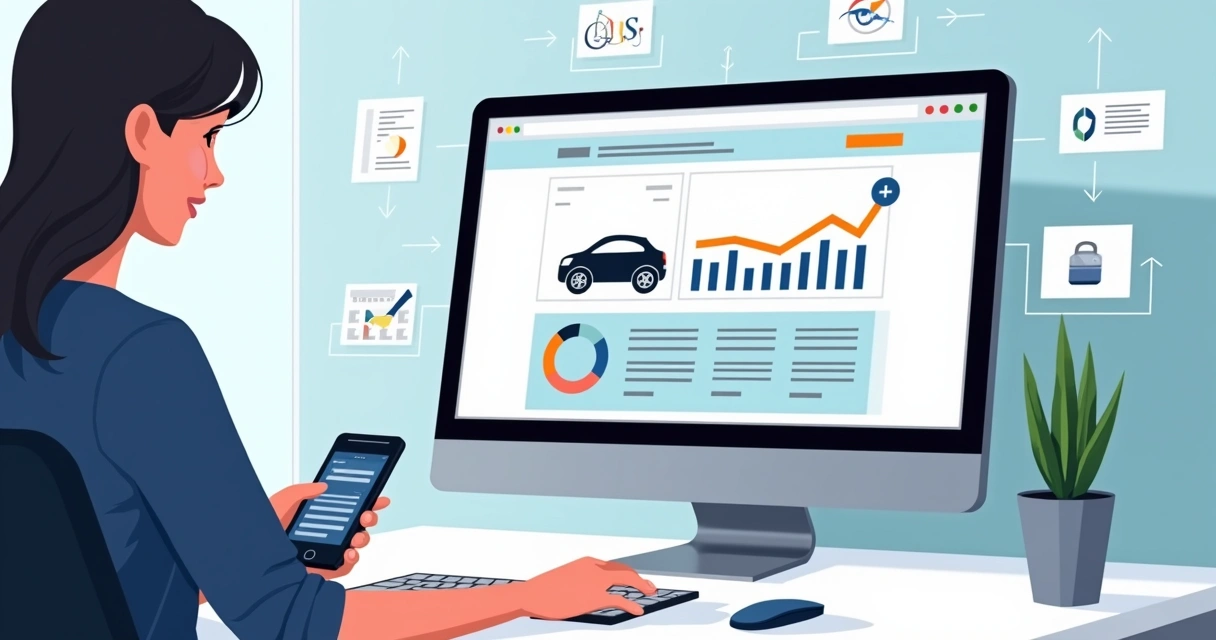 Computador com tela exibindo anúncio de bateria automotiva no Google