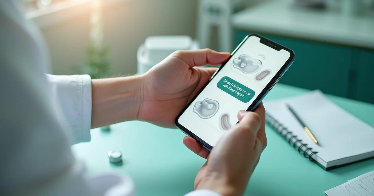 Anúncio digital contraditório na tela de celular 